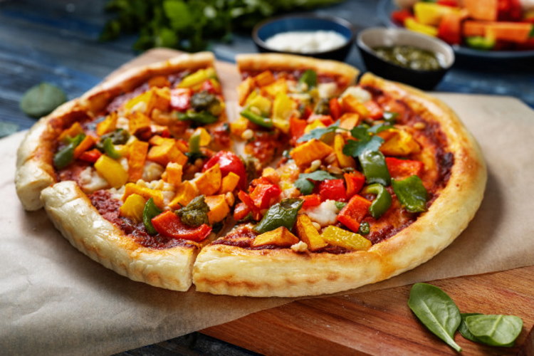 Receta pizza vegana