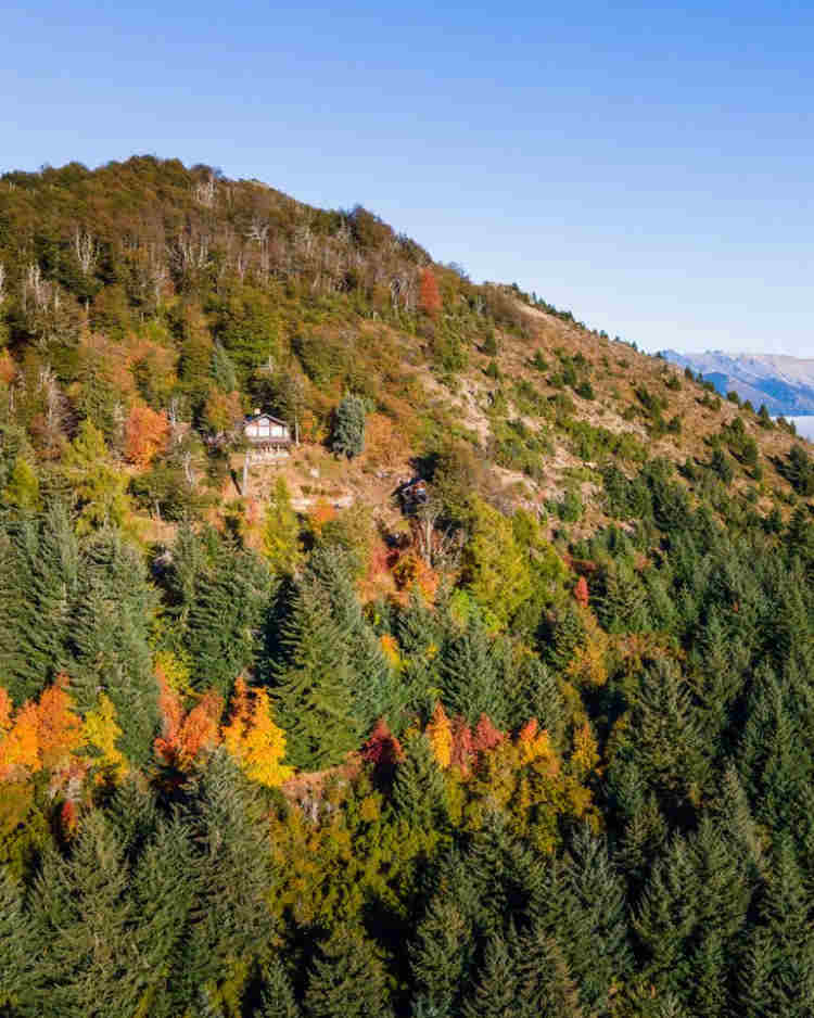 Refugio Berghof en el cerro Otto, Bariloche