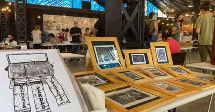 Feria Tinta Papel Ribera en Rosario