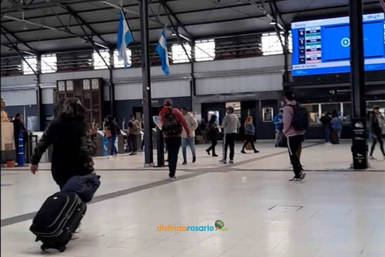 Tren Rosario Buenos Aires horarios